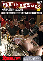 Public Disgrace: Hot Blonde Disgraced In Bar