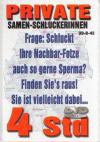 Private Samen-Schluckerinnen